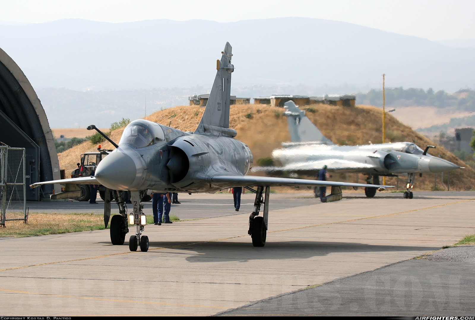 Greece - Air Force Dassault Mirage 2000EG 220 at Tanagra (LGTG), Greece