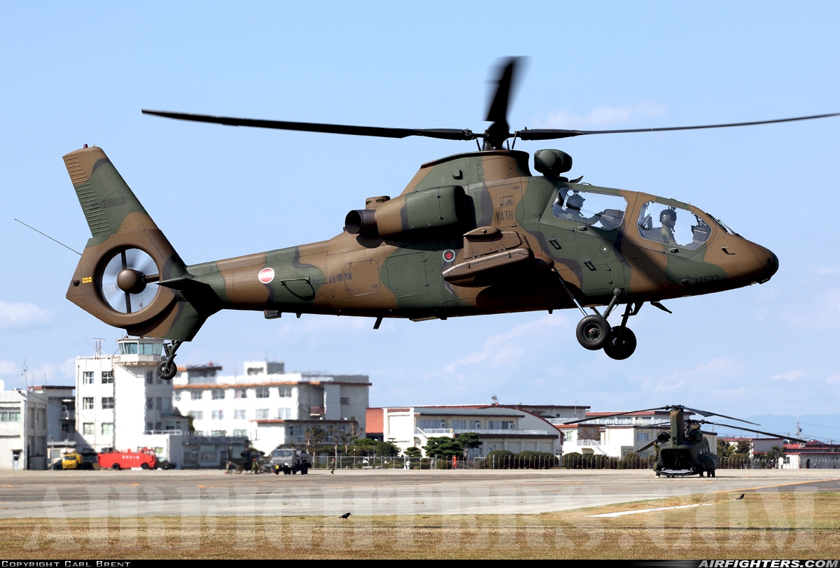 Japan - Army Kawasaki OH-1 32623 at Akeno (RJOE), Japan