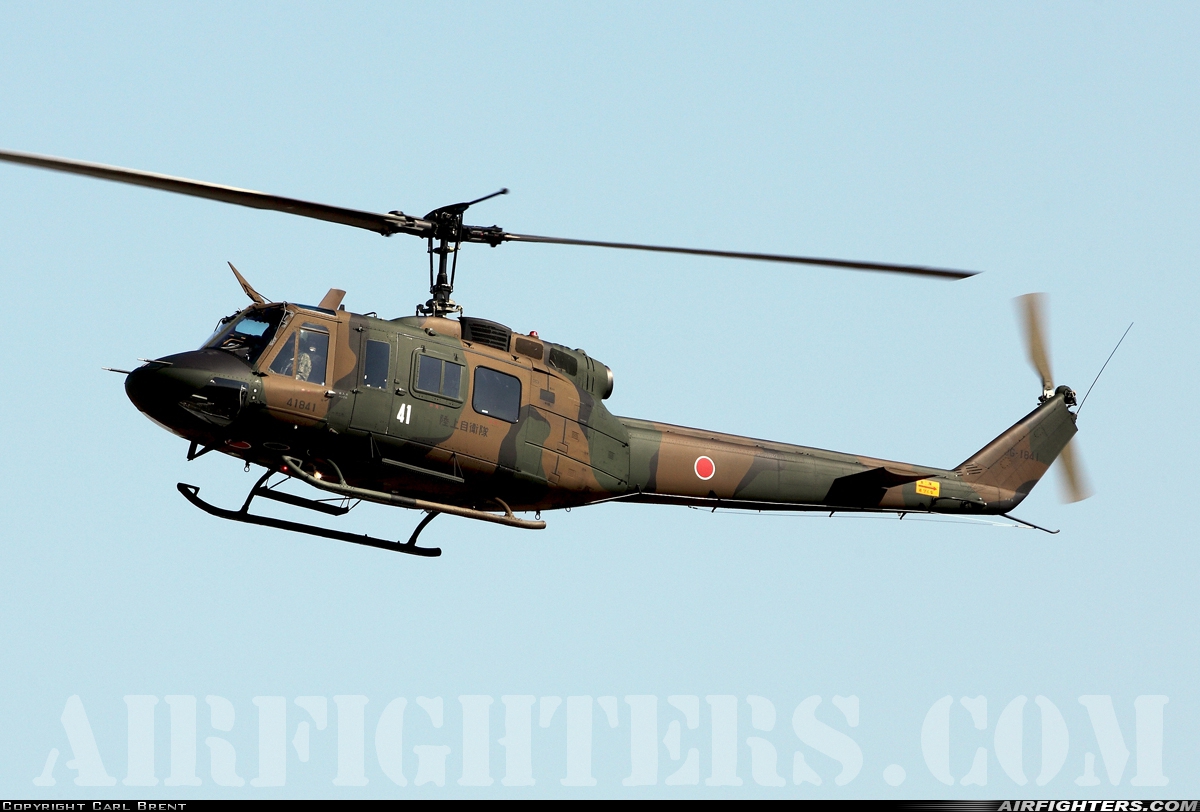 Japan - Army Bell UH-1J Iroquois 41841 at Akeno (RJOE), Japan
