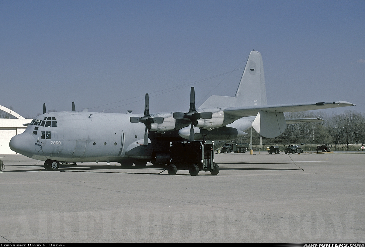 USA - Air Force Lockheed EC-130E(RR) Hercules (L-382) 63-7869 at Harrisburg - Int / Middletown (MDT / KMDT), USA