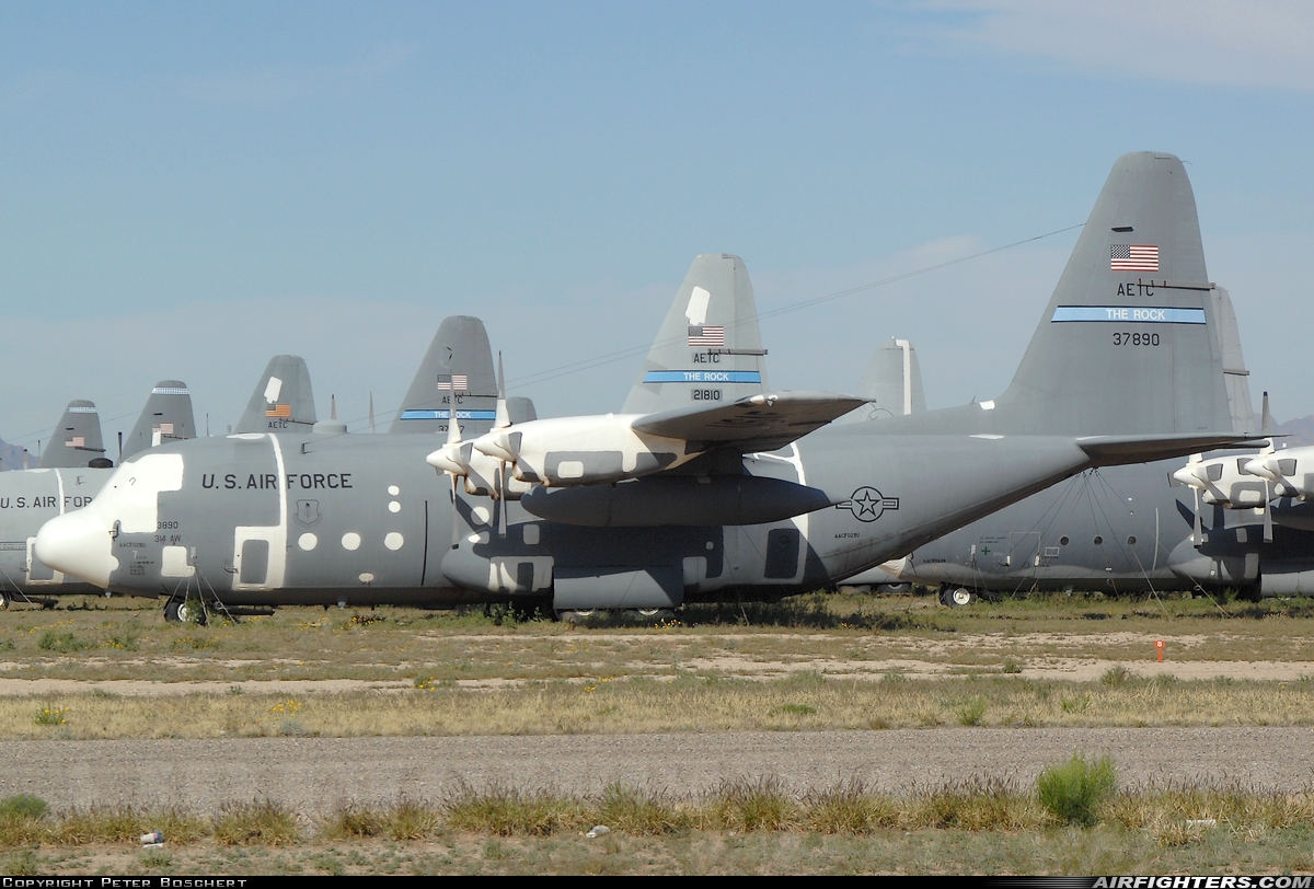 USA - Air Force Lockheed C-130E Hercules (L-382) 63-7890 at Tucson - Davis-Monthan AFB (DMA / KDMA), USA