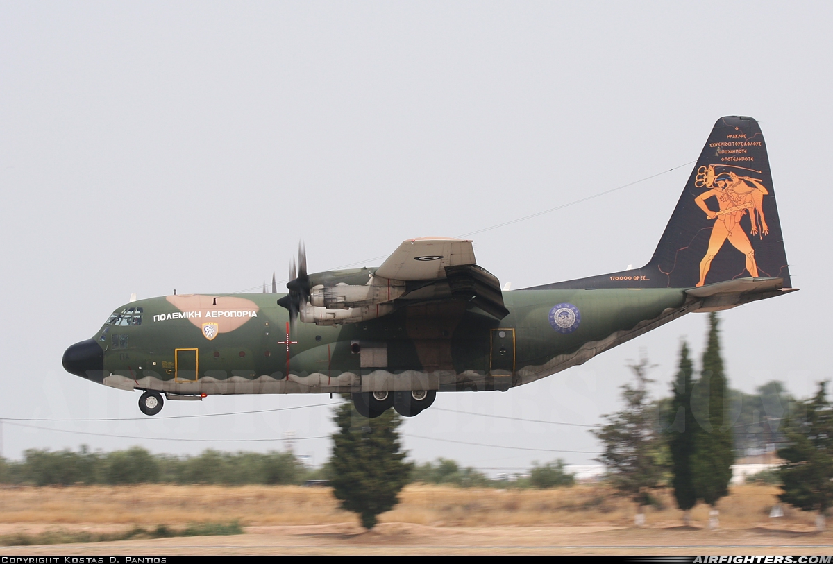 Greece - Air Force Lockheed C-130H Hercules (L-382) 752 at Tanagra (LGTG), Greece