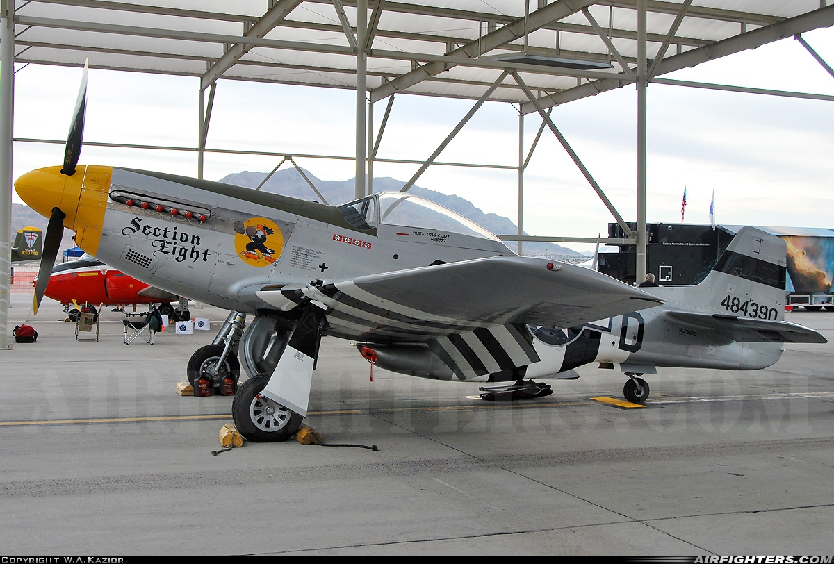 Private North American P-51D Mustang NL2869D at Las Vegas - Nellis AFB (LSV / KLSV), USA