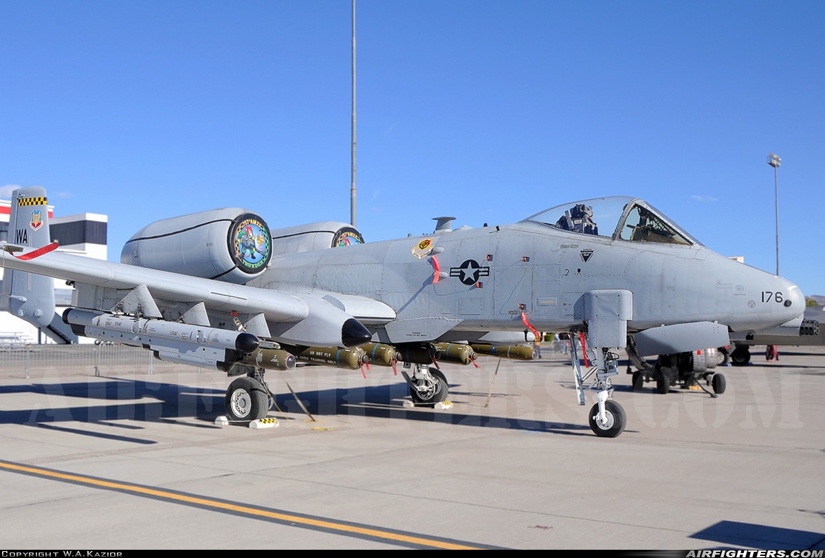 USA - Air Force Fairchild A-10C Thunderbolt II 80-0176 at Las Vegas - Nellis AFB (LSV / KLSV), USA