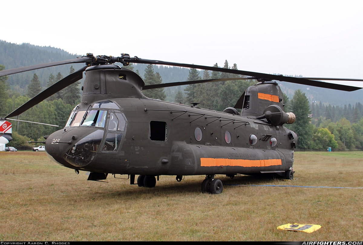 USA - Army Boeing Vertol CH-47D Chinook 91-10248 at Off-Airport - Leavenworth, USA