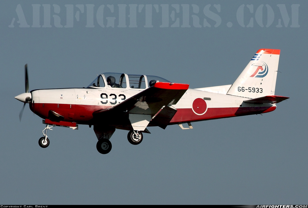 Japan - Air Force Fuji T-7 66-5933 at Iruma (RJTJ), Japan
