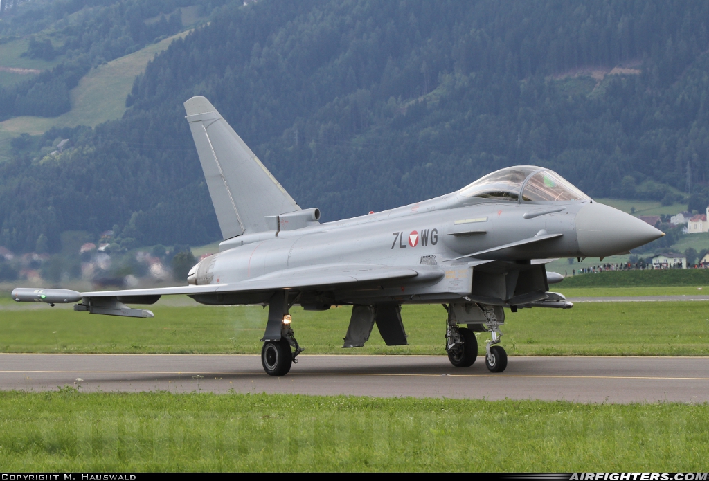 Austria - Air Force Eurofighter EF-2000 Typhoon S 7L-WG at Zeltweg (LOXZ), Austria