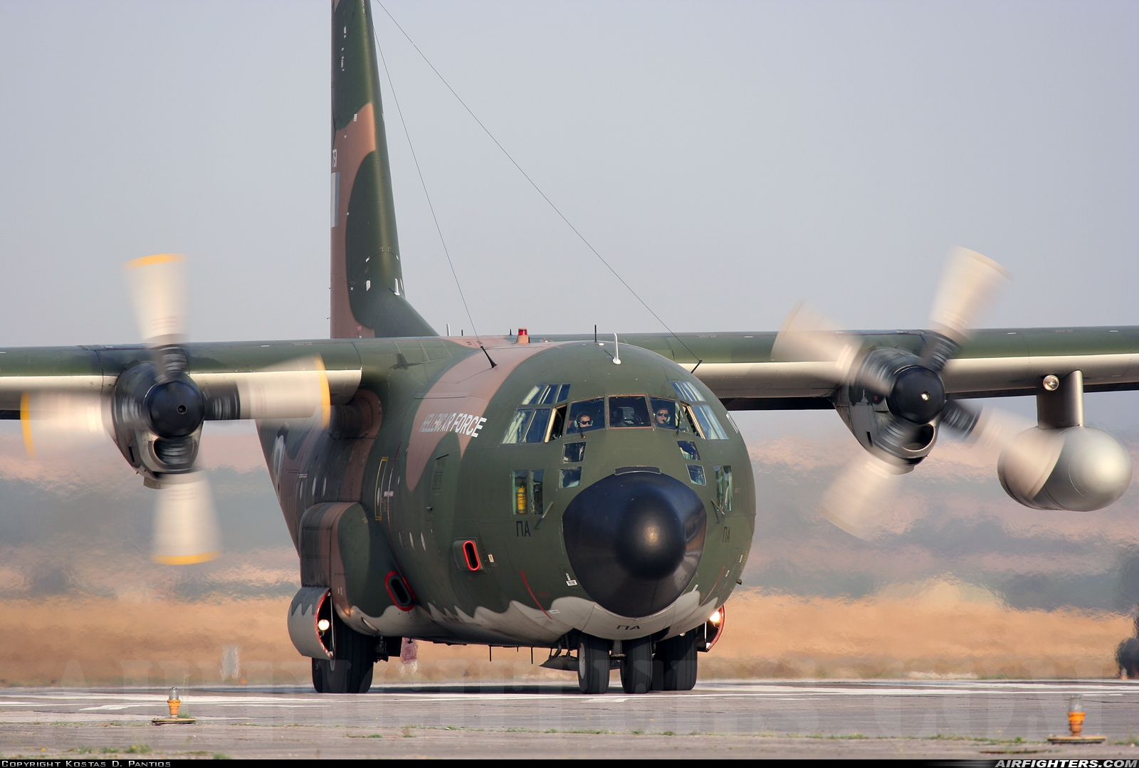 Greece - Air Force Lockheed C-130H Hercules (L-382) 751 at Tanagra (LGTG), Greece