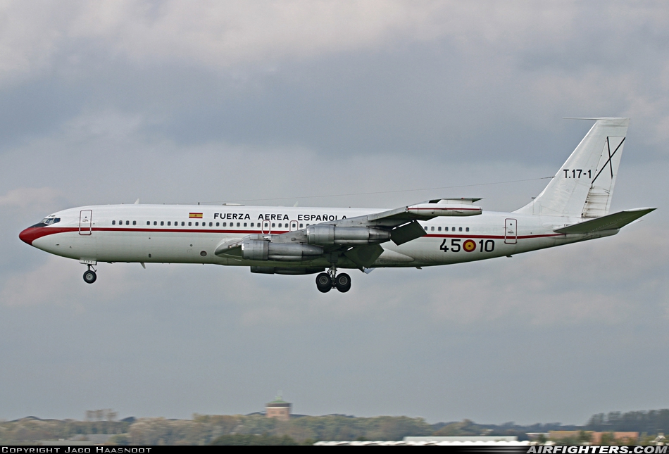 Spain - Air Force Boeing 707-331B T.17-1 at Leiden - Valkenburg (LID / EHVB), Netherlands