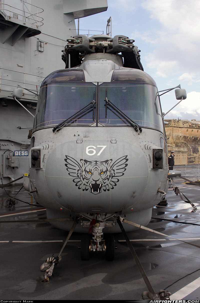 UK - Navy AgustaWestland Merlin HM1 (Mk111) ZH840 at Off-Airport - Valetta Grand Harbour, Malta