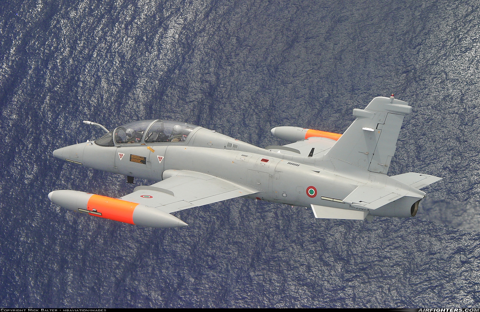 Italy - Air Force Aermacchi MB-339CD MM55079 at In Flight, Italy