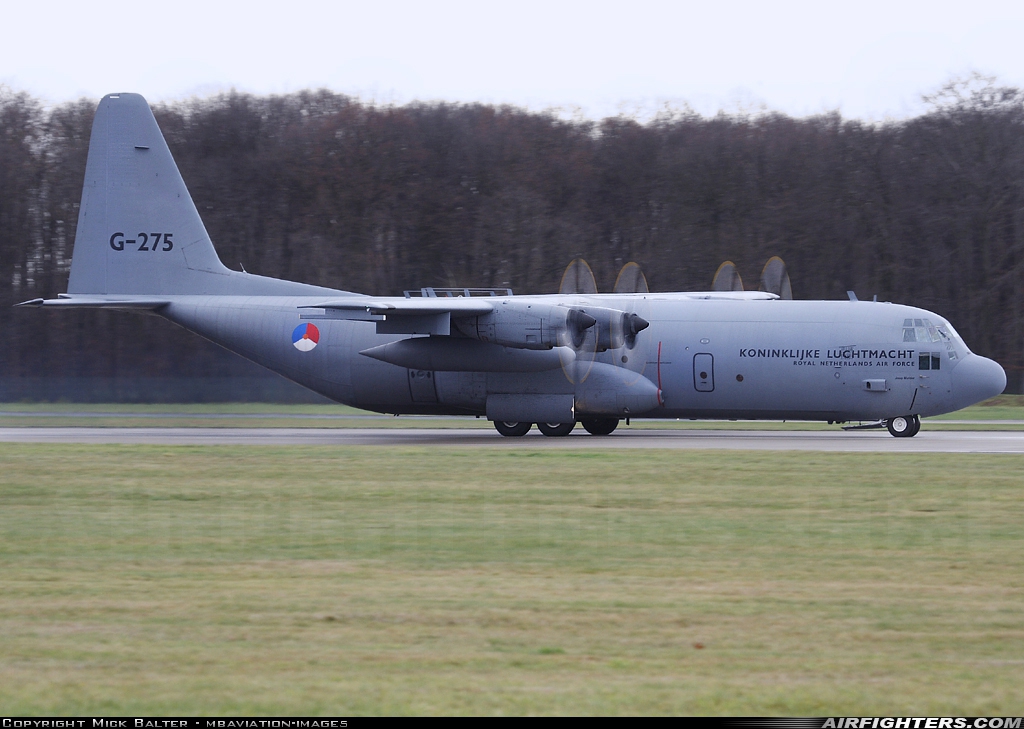 Netherlands - Air Force Lockheed C-130H-30 Hercules (L-382) G-275 at Norvenich (ETNN), Germany