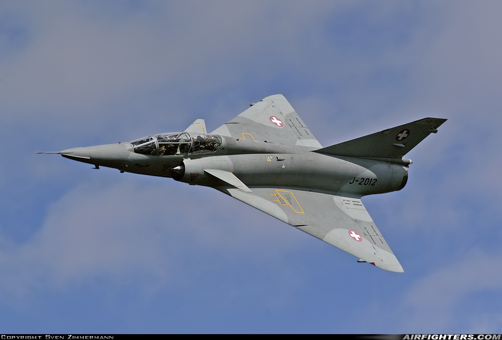 Private - Clin d'Ailes Payerne Dassault Mirage IIIDS HB-RDF at Off-Airport - Canton of Fribourg, Switzerland