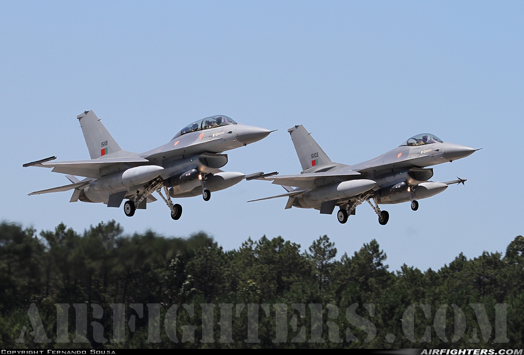 Portugal - Air Force General Dynamics F-16AM Fighting Falcon 15103 at Monte Real (BA5) (LPMR), Portugal