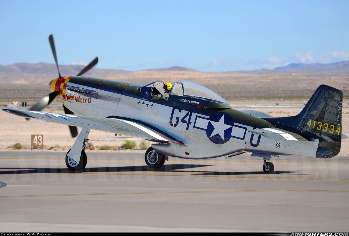 Private - Planes of Fame Air Museum North American P-51D Mustang NL7715C at Las Vegas - Nellis AFB (LSV / KLSV), USA