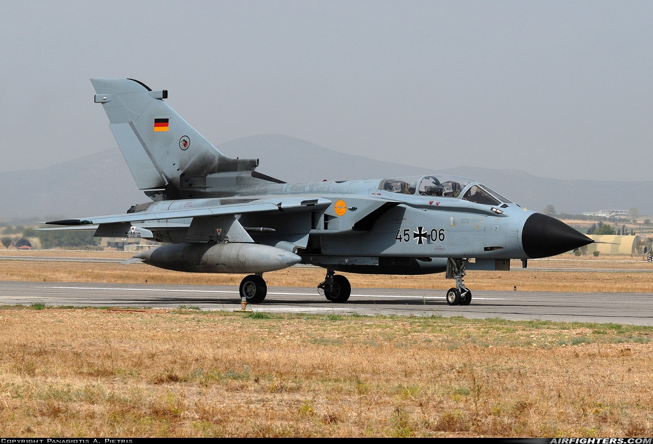 Germany - Air Force Panavia Tornado IDS 45+06 at Tanagra (LGTG), Greece