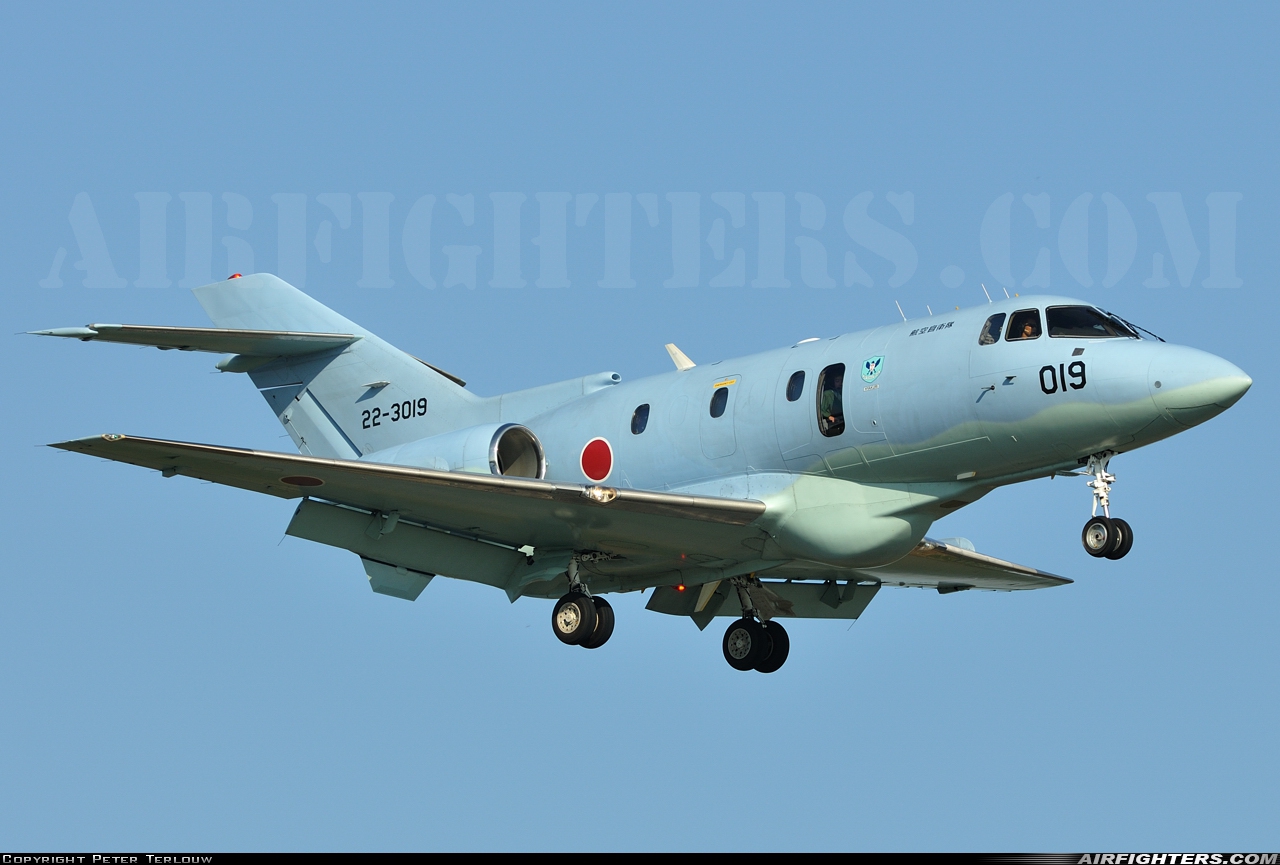 Japan - Air Force Hawker Siddeley U-125A (HS-125-800) 22-3019 at Hyakuri (RJAH), Japan