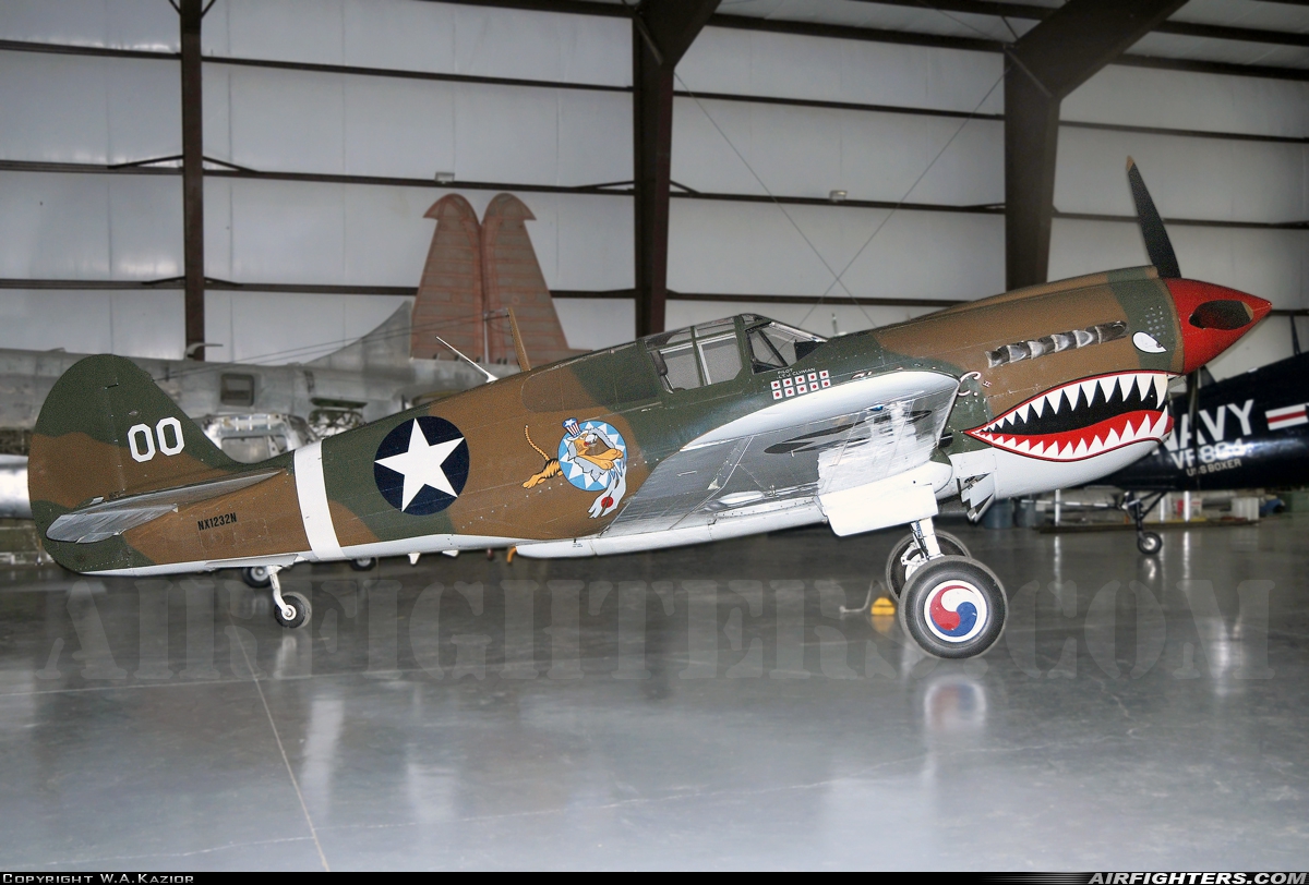 Private - 1941 Historical Aircraft Group Curtiss P-40M Warhawk NX1232N at Geneseo (D52), USA