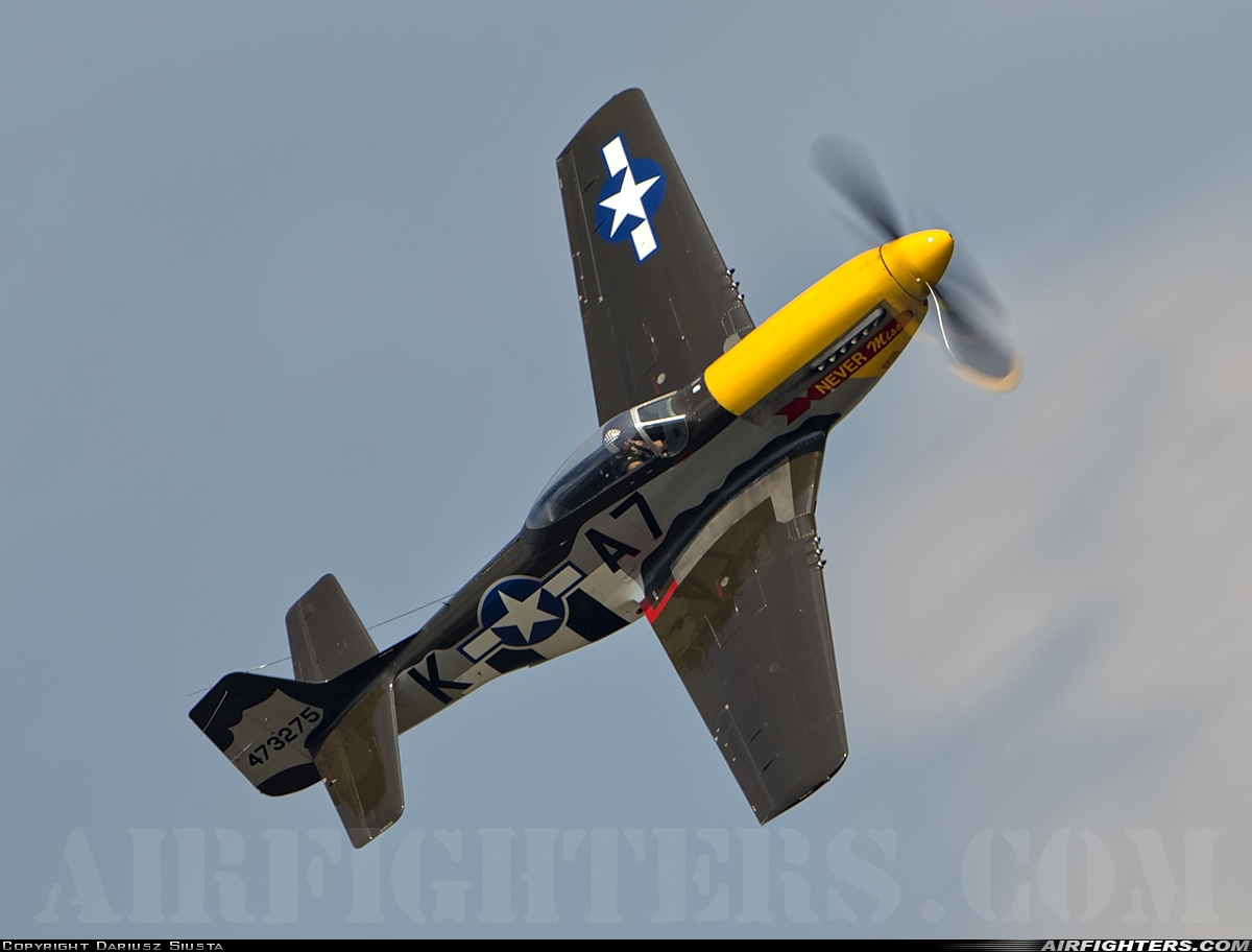Private North American F-51D MkII Mustang N119H at Springfield - Chicopee / Westover ARB Metropolitan (CEF / KCEF), USA