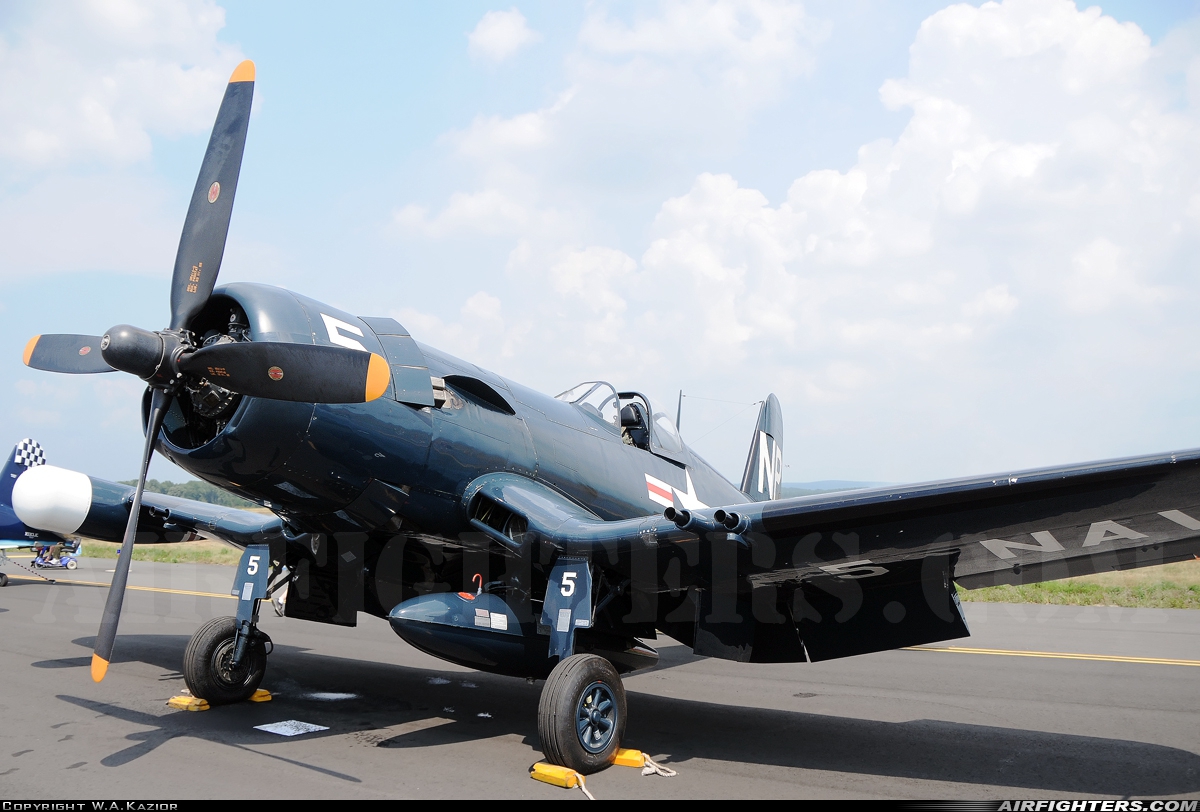 Private - Collings Foundation Vought F4U-5NL Corsair NX45NL at Westover Air Reserve Base (CEF/KCEF), USA