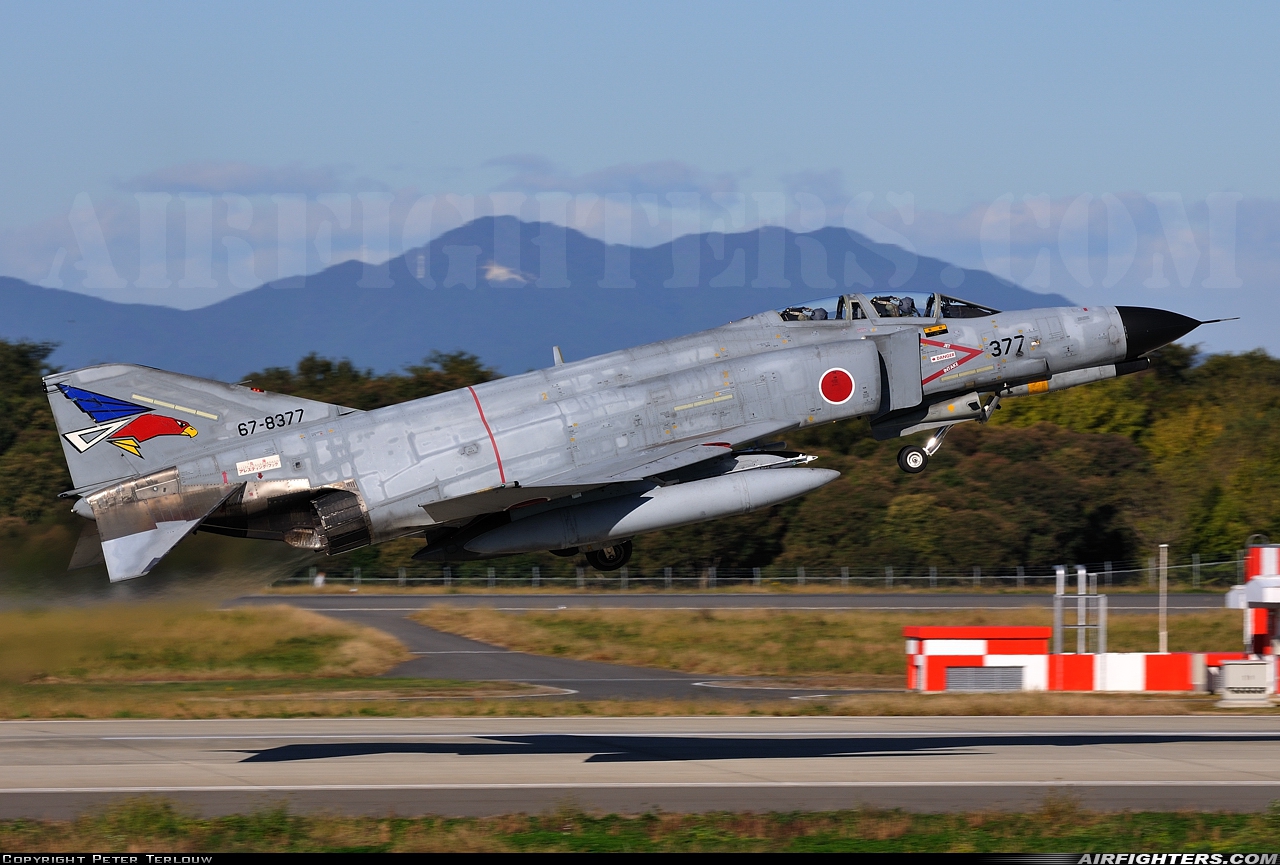 Japan - Air Force McDonnell Douglas F-4EJ Phantom II 67-8377 at Hyakuri (RJAH), Japan