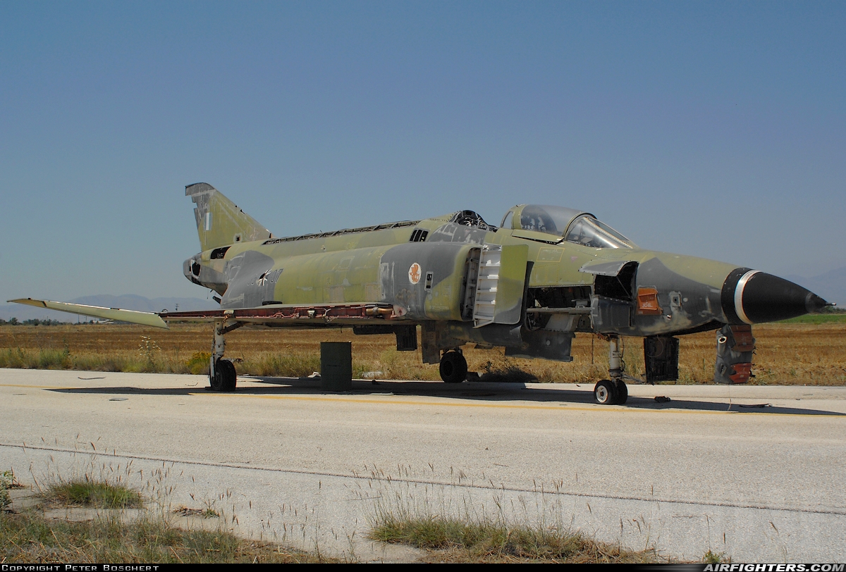 Greece - Air Force McDonnell Douglas RF-4E Phantom II 35+07 at Larissa (LRA / LGLR), Greece