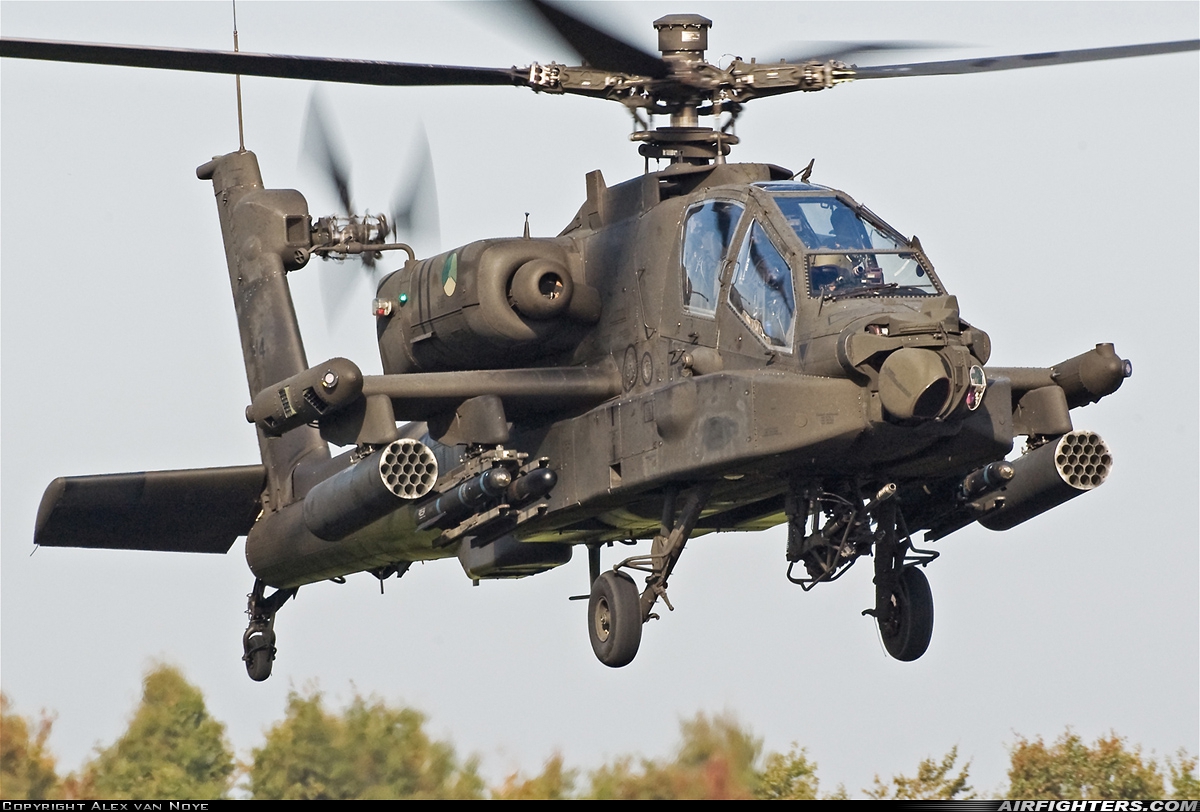 Netherlands - Air Force Boeing AH-64DN Apache Longbow Q-14 at Breda - Gilze-Rijen (GLZ / EHGR), Netherlands