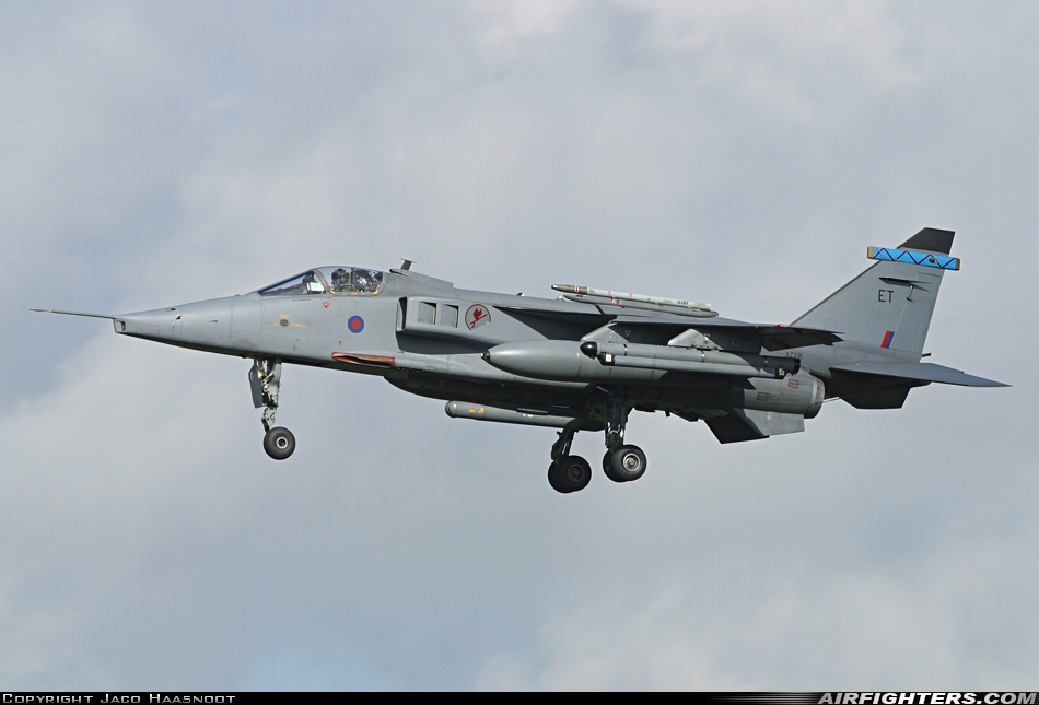 UK - Air Force Sepecat Jaguar GR3A XZ391 at Leeuwarden (LWR / EHLW), Netherlands