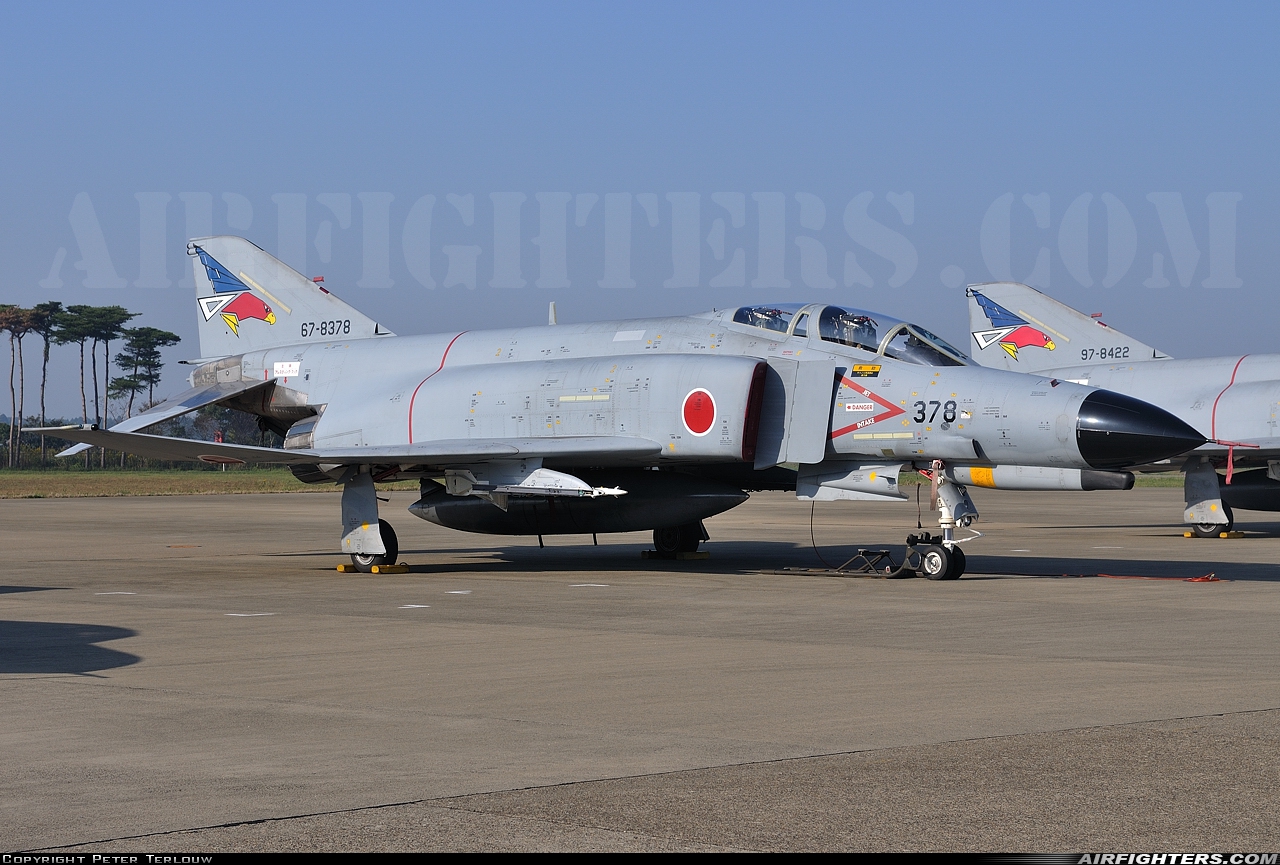 Japan - Air Force McDonnell Douglas F-4EJ Phantom II 67-8378 at Hyakuri (RJAH), Japan
