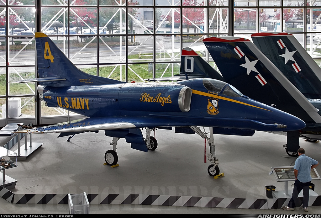 USA - Navy Douglas A-4F Skyhawk 154180 at Seattle - Boeing Field / King County Int. (BFI / KBFI), USA