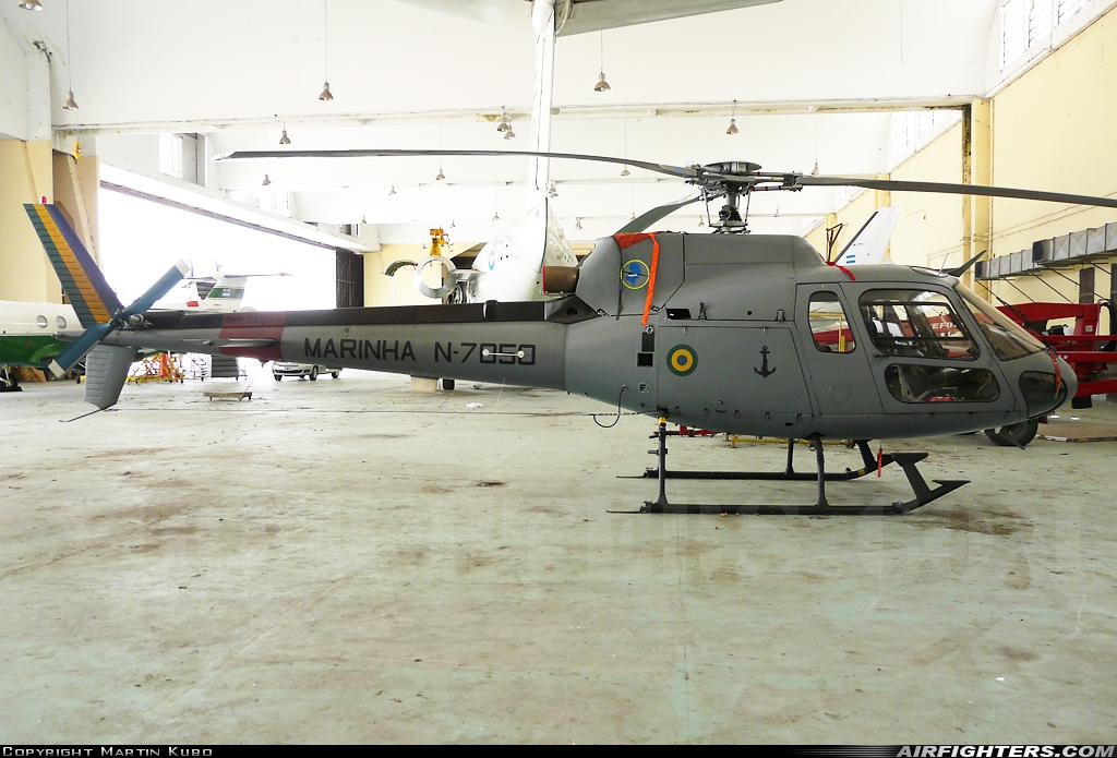 Brazil - Navy Aerospatiale / Helibras UH-12 Esquilo (HB-350BA) N-7050 at El Palomar (PAL / SADP), Argentina
