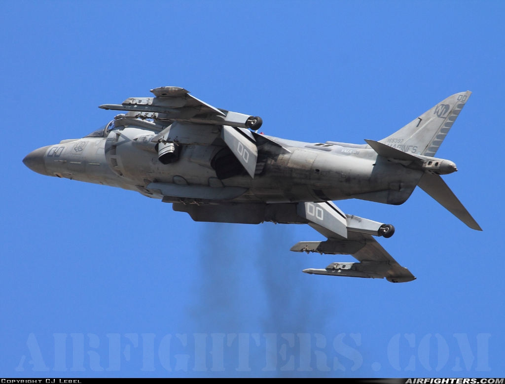 USA - Marines McDonnell Douglas AV-8B+ Harrier ll 165397 at Portland - Portland-Hillsboro (HIO), USA