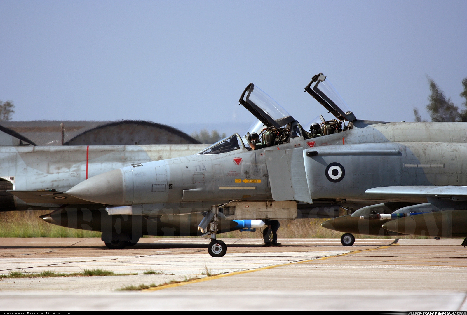 Greece - Air Force McDonnell Douglas F-4E AUP Phantom II 01508 at Andravida (Pyrgos -) (PYR / LGAD), Greece