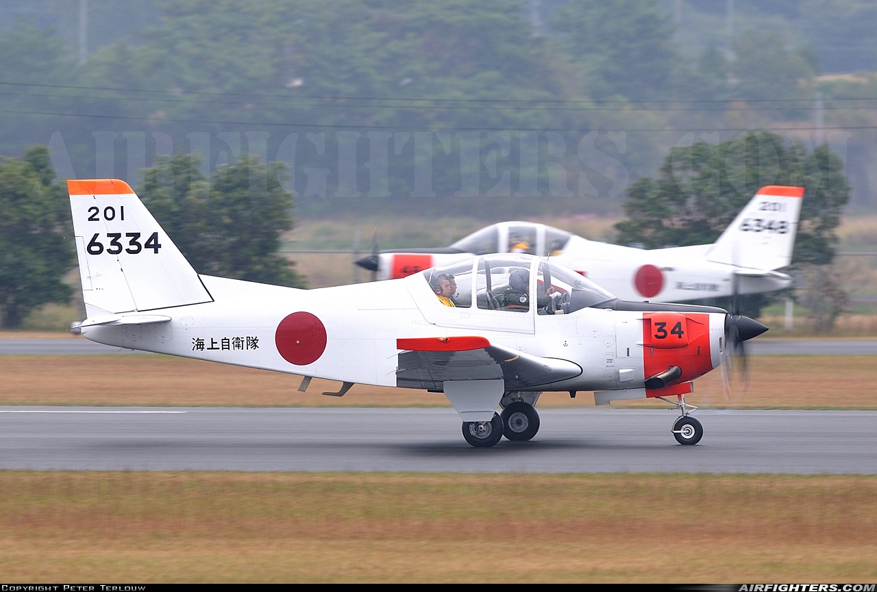 Japan - Navy Fuji T-5 6334 at Ozuki (RJOZ), Japan