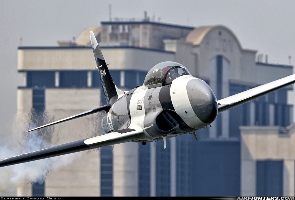 Private - Black Diamond Jet Team Canadair CT-133 Silver Star 3 (T-33AN) N134EM at Off-Airport - Atlantic City, USA