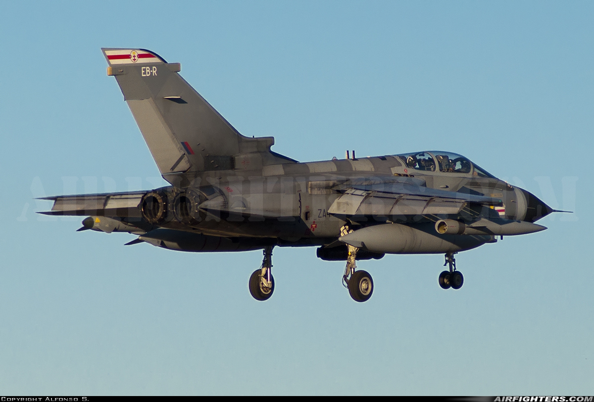 UK - Air Force Panavia Tornado GR4 ZA447 at Albacete (- Los Llanos) (LEAB), Spain