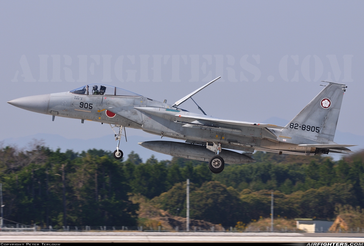 Japan - Air Force McDonnell Douglas F-15J Eagle 82-8905 at Hyakuri (RJAH), Japan