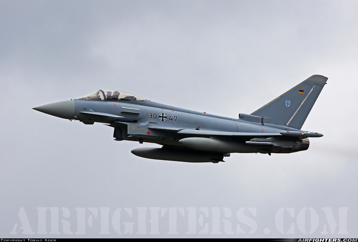 Germany - Air Force Eurofighter EF-2000 Typhoon S 30+47 at Geilenkirchen (GKE / ETNG), Germany