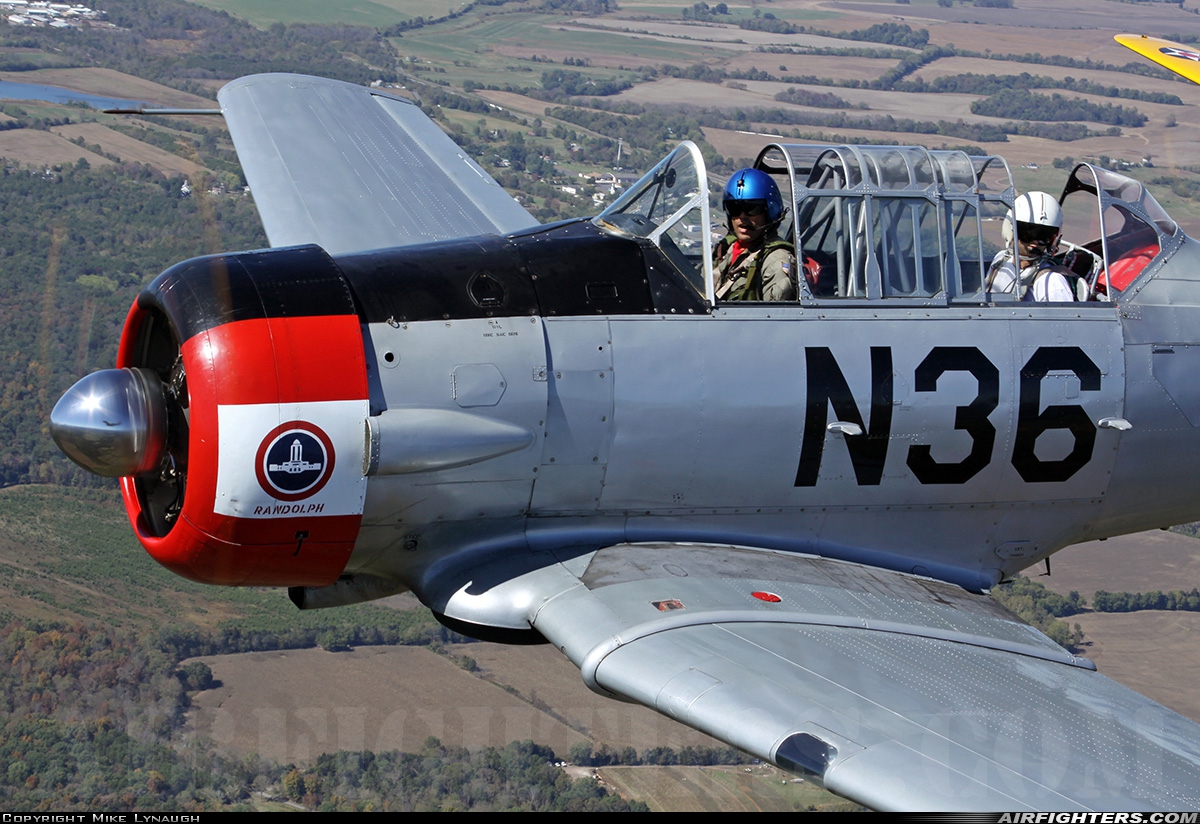 Private North American AT-6D Texan N36 at In Flight, USA