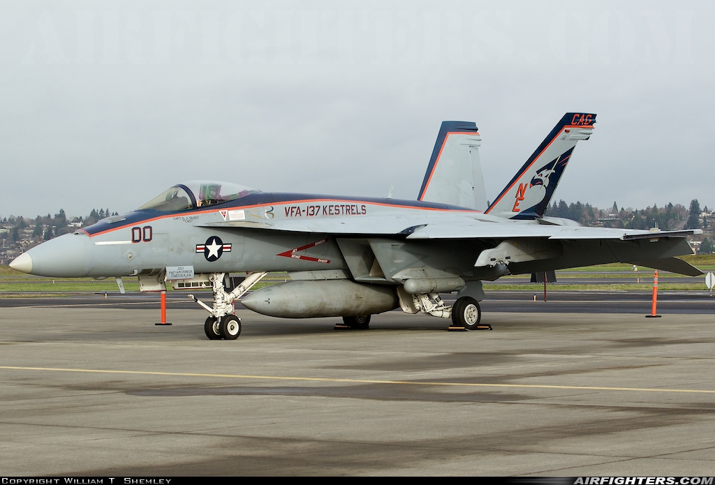 USA - Navy Boeing F/A-18E Super Hornet 165897 at Portland - Int. (PDX / KPDX), USA