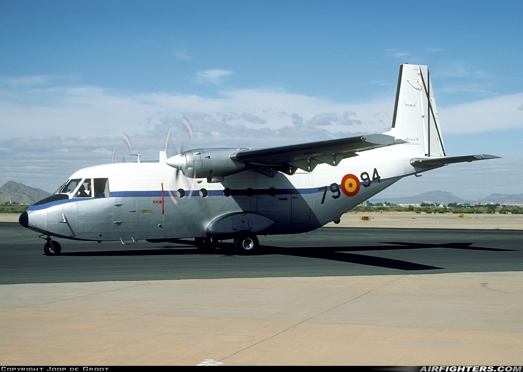 Spain - Air Force CASA C-212-100 Aviocar TE.12B-41 at Murcia - San Javier (MJV / LELC), Spain