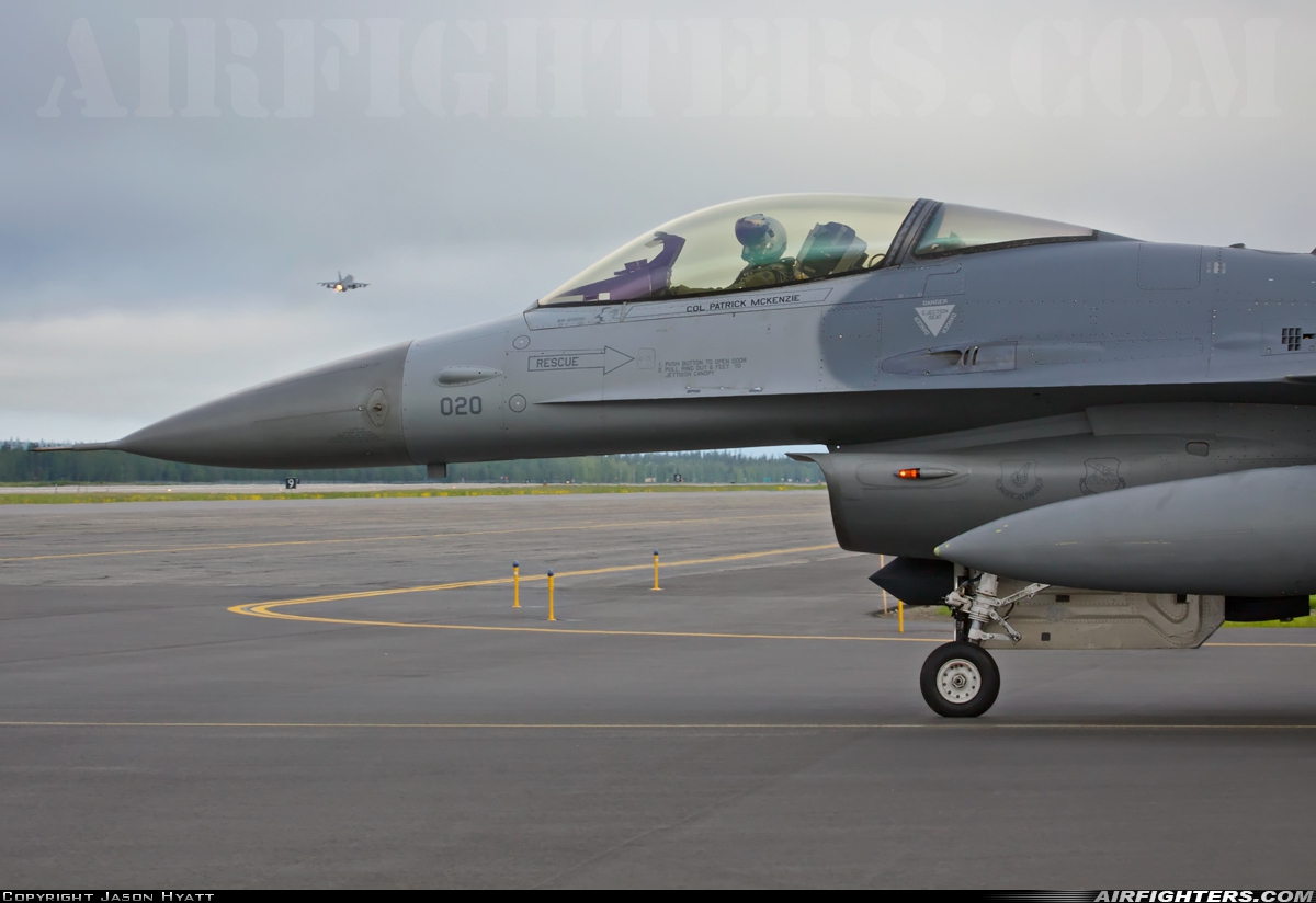 USA - Air Force General Dynamics F-16C Fighting Falcon 89-2020 at Fairbanks - Eielson AFB (EIL / PAEI), USA