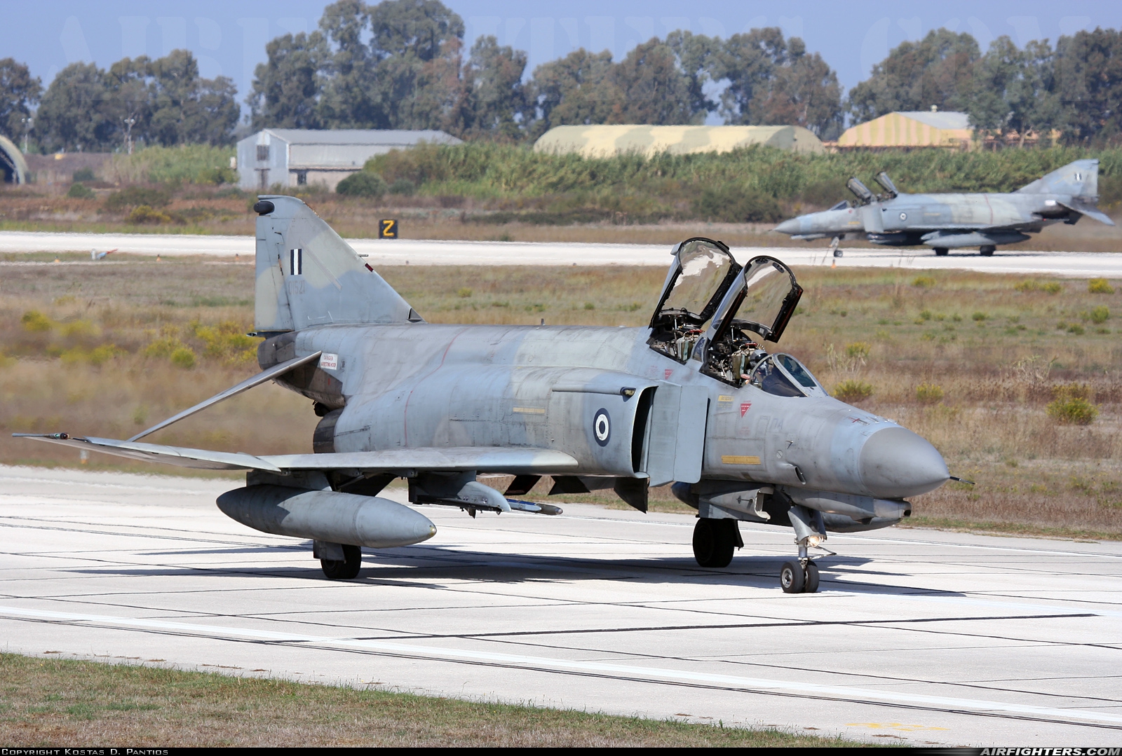 Greece - Air Force McDonnell Douglas F-4E AUP Phantom II 01521 at Andravida (Pyrgos -) (PYR / LGAD), Greece