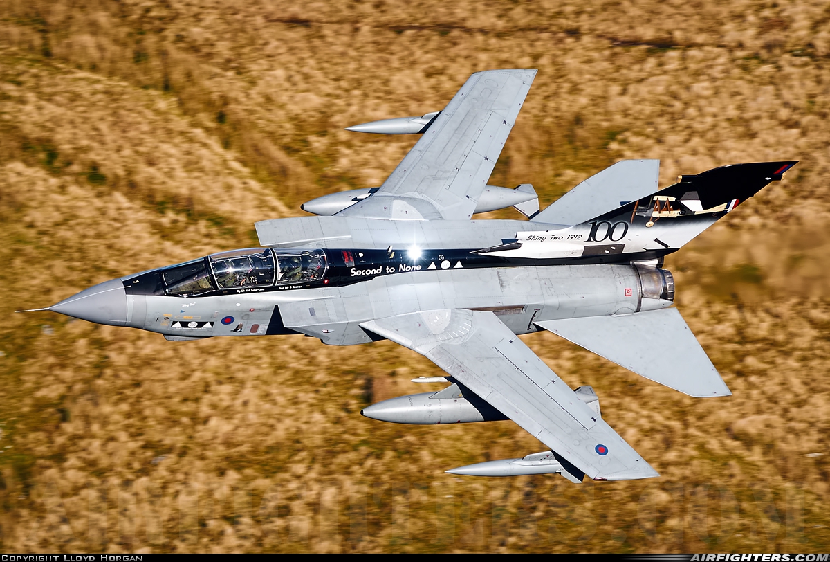 UK - Air Force Panavia Tornado GR4A ZA398 at Off-Airport - Machynlleth Loop Area, UK