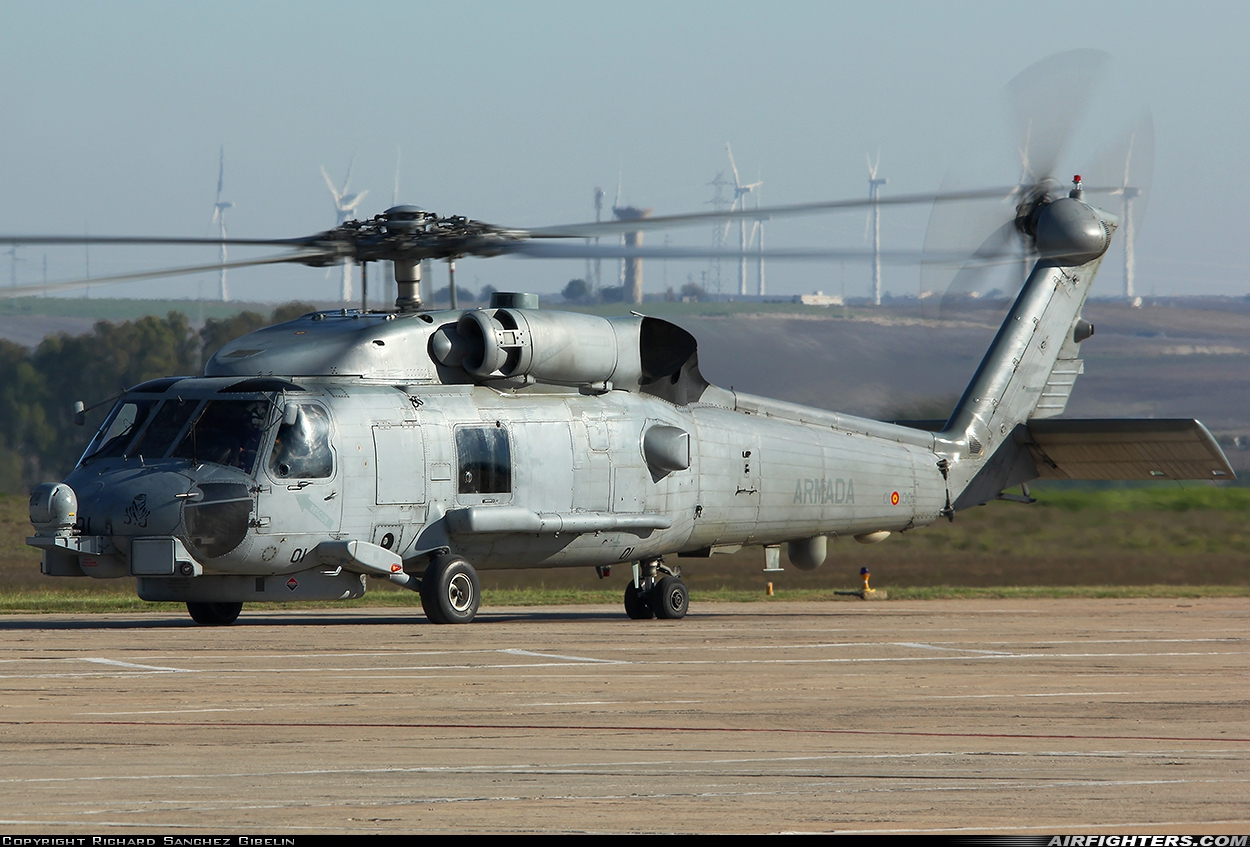 Spain - Navy Sikorsky SH-60B Seahawk (S-70B-1) HS.23-01 at Rota (LERT), Spain