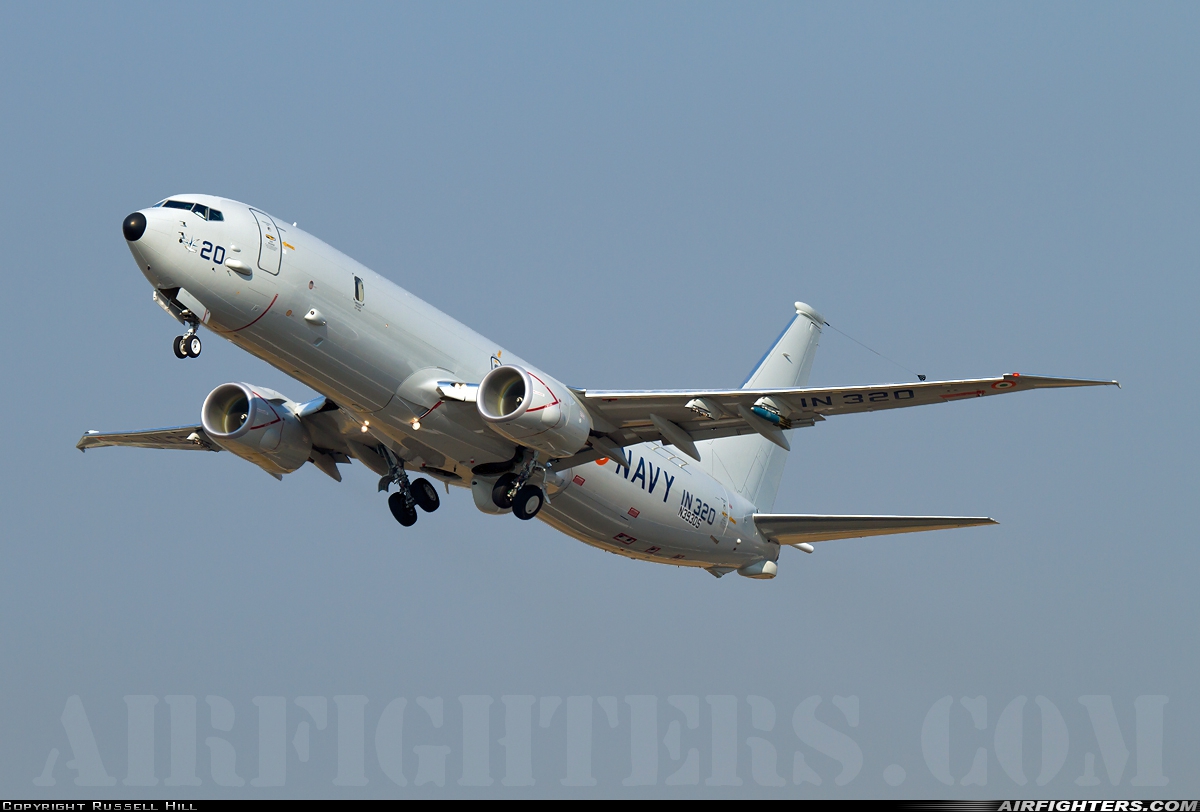 India - Navy Boeing P-8I Neptune IN320 at Seattle - Boeing Field / King County Int. (BFI / KBFI), USA