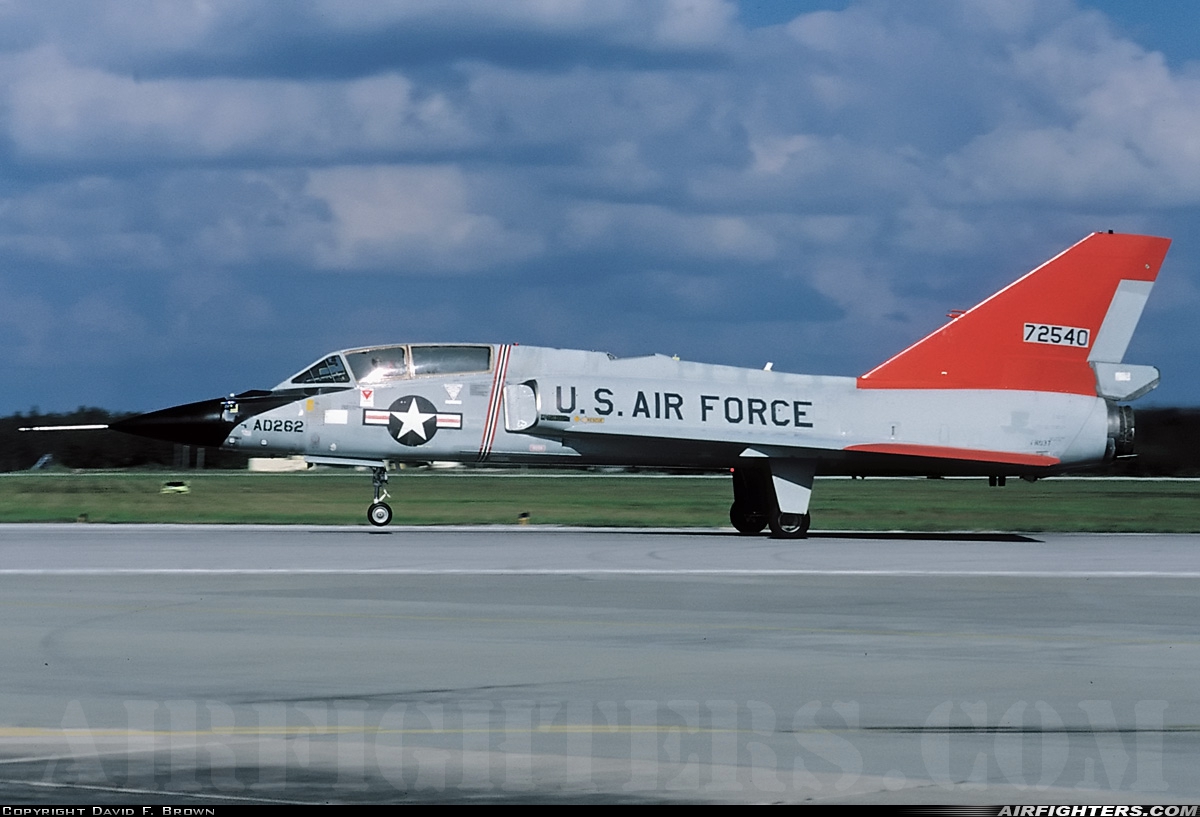 USA - Air Force Convair QF-106B Delta Dart 57-2540 at Panama City - Tyndall AFB (PAM / KPAM), USA