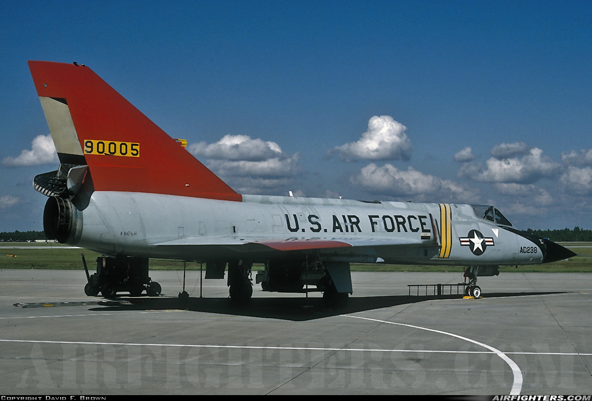 USA - Air Force Convair QF-106A Delta Dart 57-2540 at Panama City - Tyndall AFB (PAM / KPAM), USA