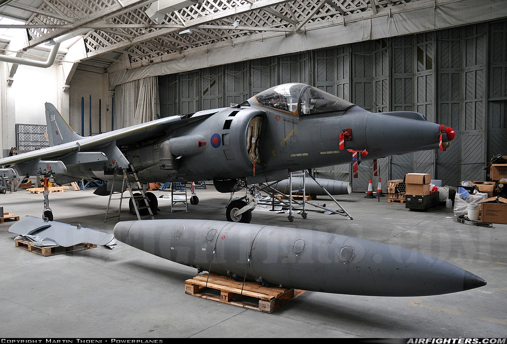UK - Air Force British Aerospace Harrier GR.9A ZD461 at Duxford (EGSU), UK