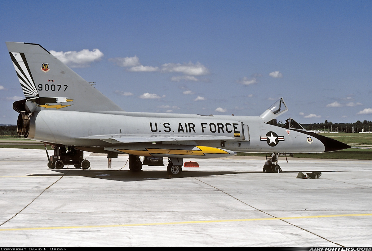 USA - Air Force Convair F-106A Delta Dart (8) 59-0077 at Rome - Griffis AFB (RME / KRME), USA